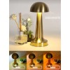 Mantar Model Retro Masa Lambası Gold Altın Renkli Dimmerli Şarjlı Dekoratif Dokunmatik Masa Lambası Mantar Model Retro Masa Lambası Gold Altın Renkli Dimmerli Şarjlı Dekoratif Dokunmatik Masa Lambası